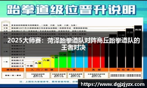 2025大师赛：菏泽跆拳道队对阵商丘跆拳道队的王者对决
